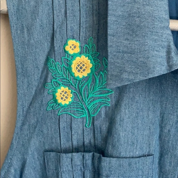 ModCloth NWOT 100% cotton denim dress - Picture 3 of 11